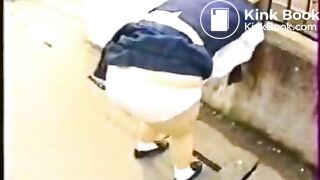 sweet girls poops panty and like it