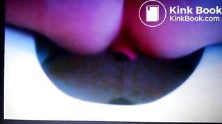 Amateur milf taking a shit