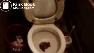 3 russian schoolgirs  eat shit in school toilet