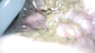 Wife dirty asshole after shit