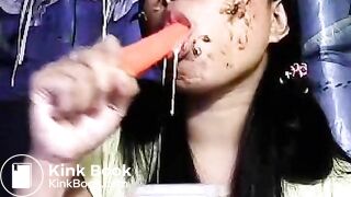 Amazing Asian Webcam Scat Self Fuck Compilation