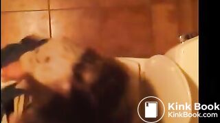 girl poops