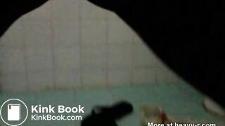 Black girl takes a dump on a plate