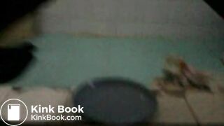 Black girl takes a dump on a plate