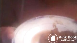 Shitting on plate and eating it Private