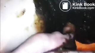 Scat Fuck Shitty Dick in Pussy Amateur Couple