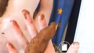 Dana shits in her panties