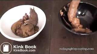 College girls Denver and Athena love group shittin - Scat Video Collection