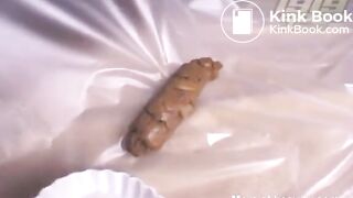 Close Up Of Her Big Turd