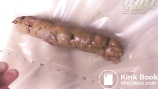 Close Up Of Her Big Turd