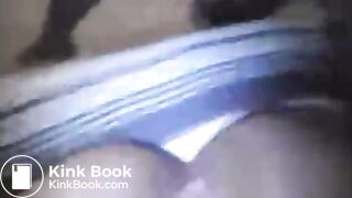 Wife self filming poop fuck