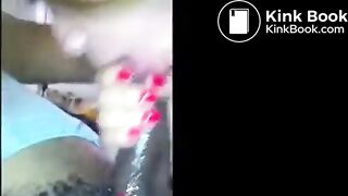 Asian Sucks On A Big Black Cock -