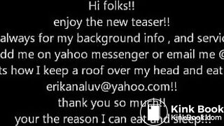 Erika's HQ panty poop custom vid