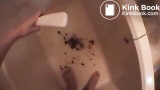 Shit running down the legs