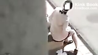Japanese Girl Shits in Public