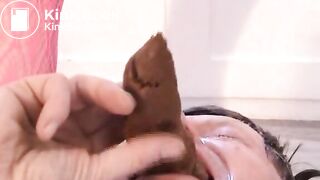 Sissy Dude Forced To Eat Shit