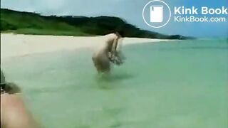 COM - Go Ahead She Isn_t Looking_ _ Exotic lesbian scat in sea