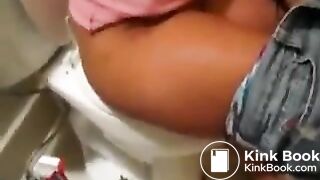 pornativecom - Pornativecom - Lady Pooping And Farting On Toilet_3