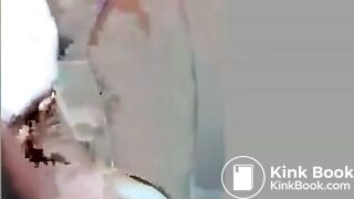 Showing Shit Filled Diaper