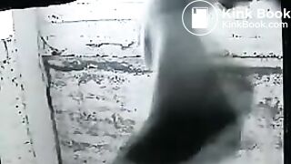 Richly and powerfully shit pisses - Webcam in the womens toilet