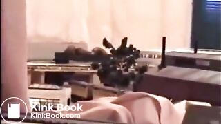 Woman Shits on a Model Train