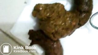 Italian Hottie Eating Her Own Shit