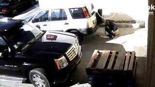 CCTV Woman Caught Shiitng In Public