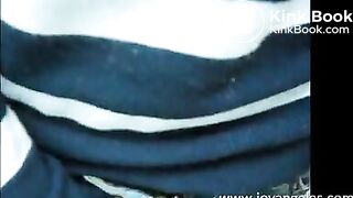 Sexy model shits in a bowl