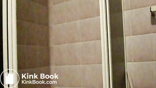 scat in shower