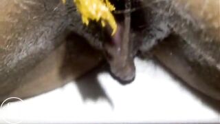 Arab Wife shitting in the toilet