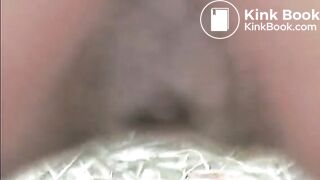 Amateur Dropping Turd In The Grass