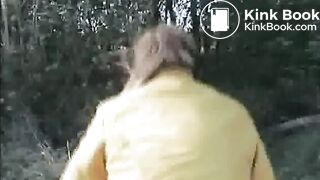 Amateur Dropping Turd In The Grass