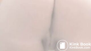 female reverse toilet shit