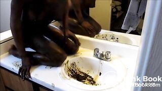 ebony scat tease 2