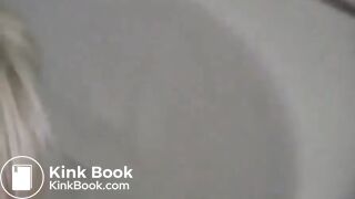 Amateur Scat MILF with Turd Facial, Smears Shit