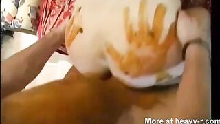 Messy Amateur Scat And Puke Sex