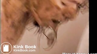 Scat Girl Playing With Poop