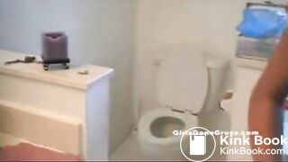 bitch on the toilet