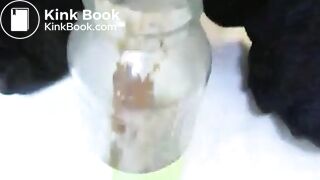 Poop In Bottle