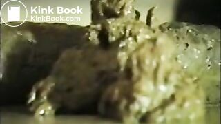 Office girl taking a shit