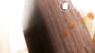 Cute Japanese Girl Shitting On The Floor