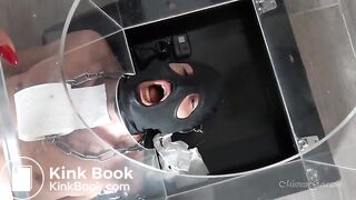 transparent toilet chair for slave 1