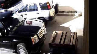 Woman Caught Shitting On Security Camera