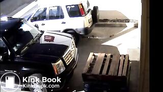 Woman Caught Shitting On Security Camera