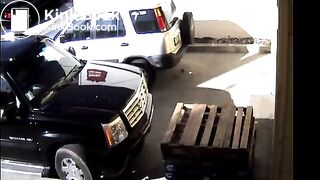 Woman Caught Shitting On Security Camera