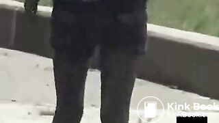 Harassing Pissing And Shitting Girls