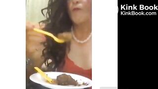 extreme shemale eat shit wurst - tranny scat friends