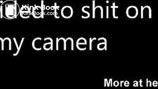 Shit on camera