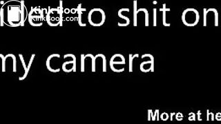 Shit on camera
