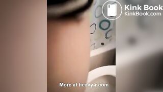 TS Lycha shits in a toilet then tastes it